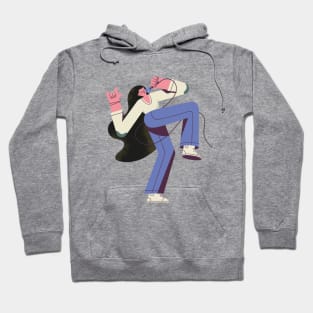 Karaoke Fever - Cartoon Singing Fun Hoodie